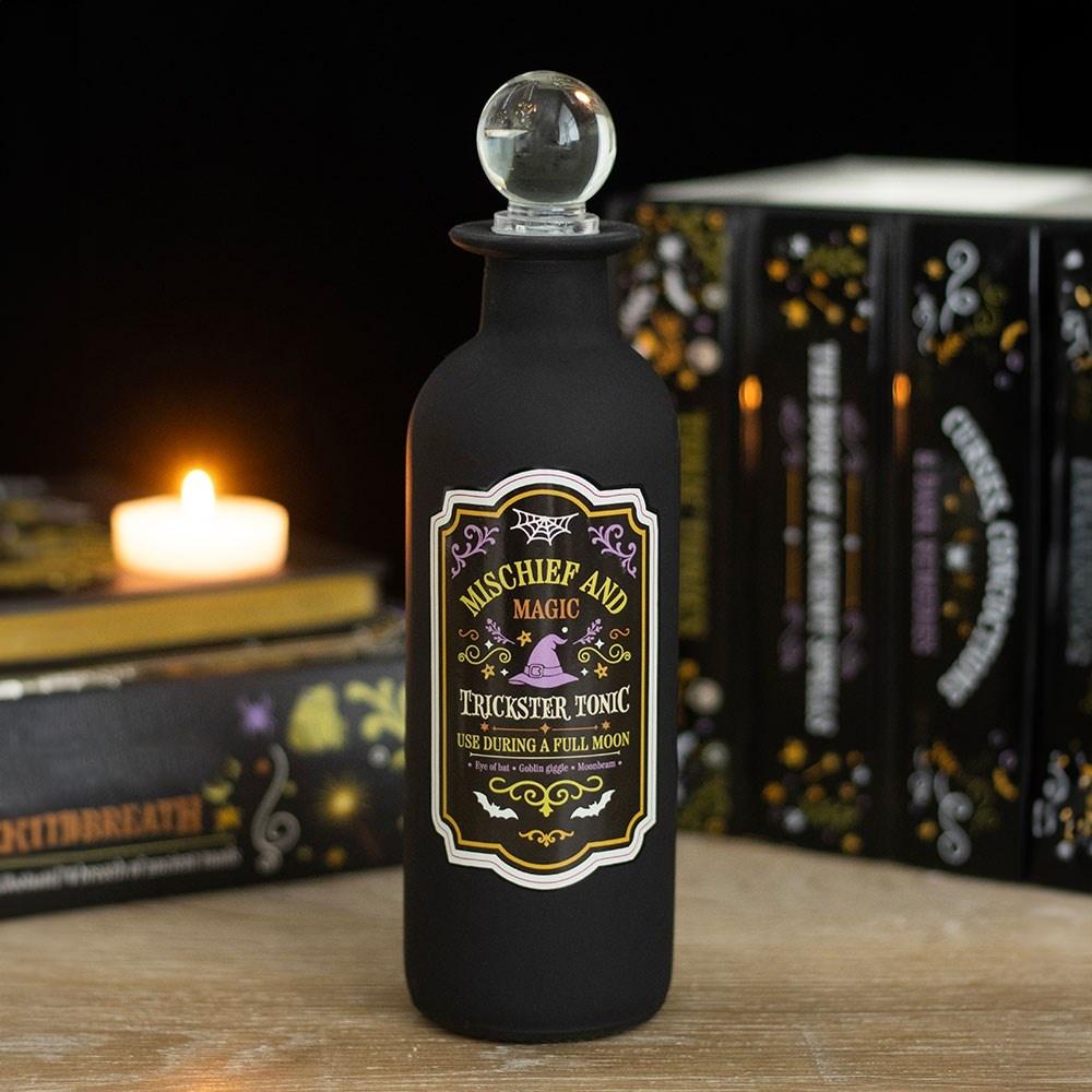 Something Different - Mischief and Magic Decorative Glass Potion bottle - Multicolours